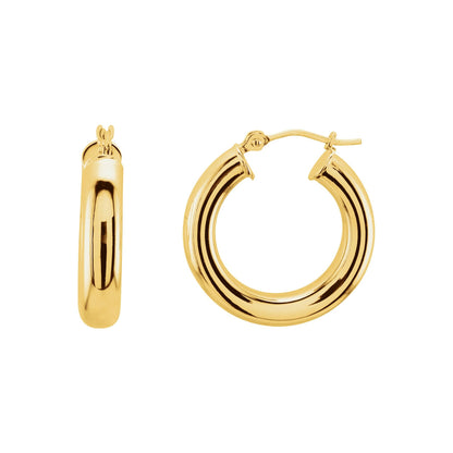 Tube Hoop Earrings