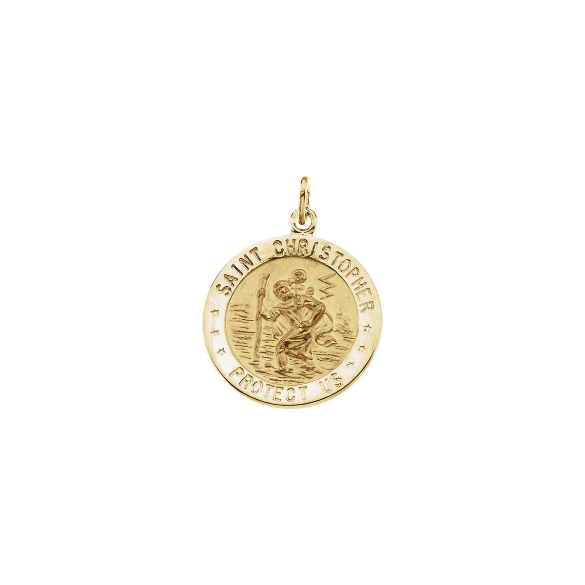 St. Christopher Medal Necklace or Pendant