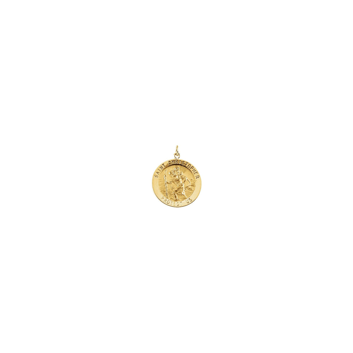 St. Christopher Medal Necklace or Pendant
