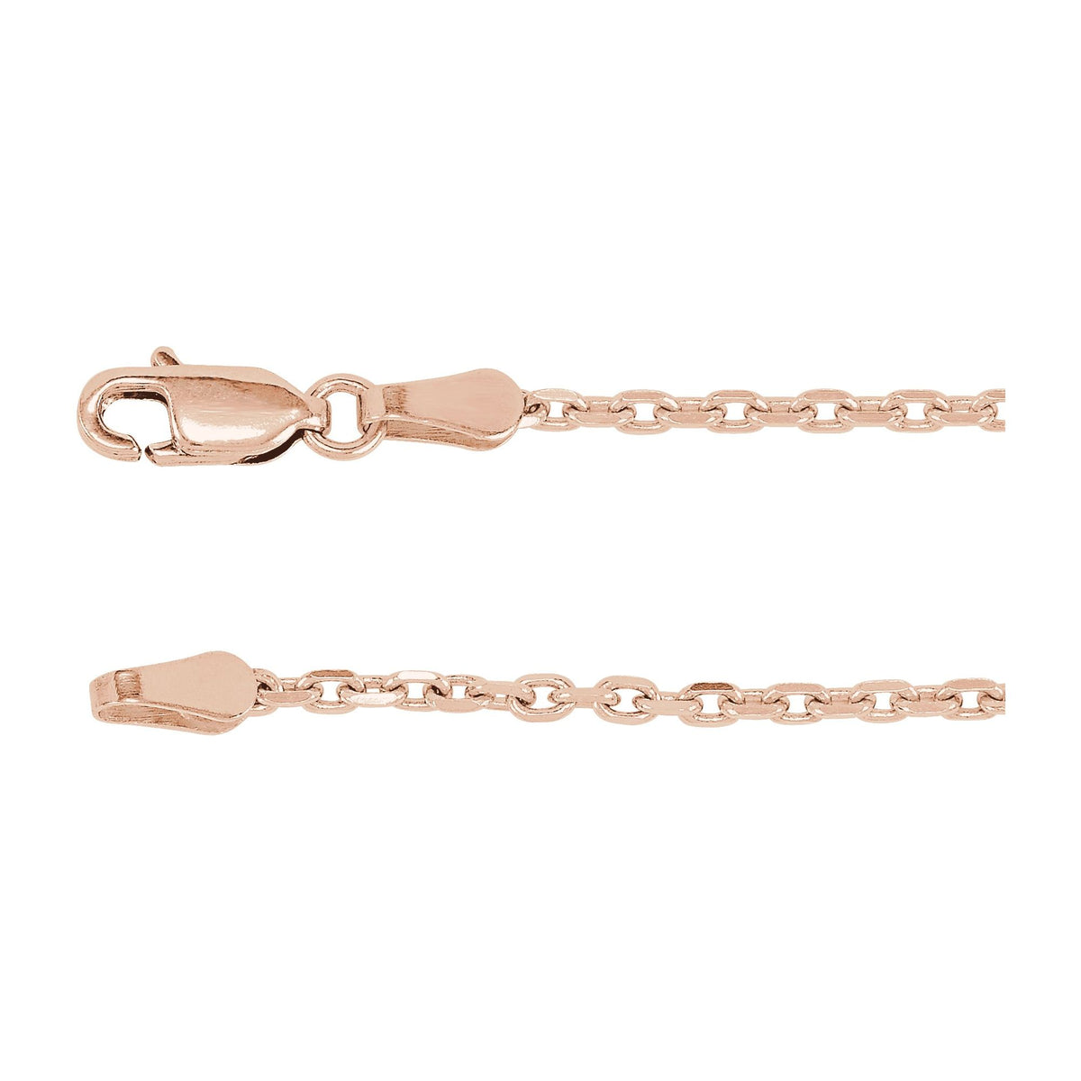 Diamond-Cut Cable Chain 2mm