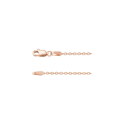 Diamond-Cut Cable Chain 1.4mm