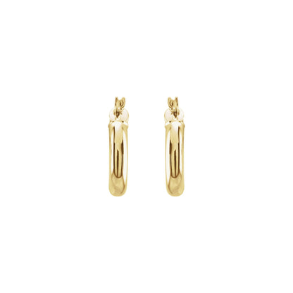 Tube Hoop Earrings 4