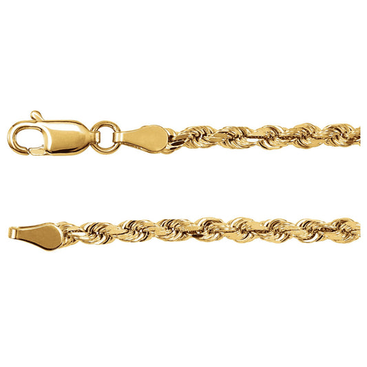 Diamond-Cut Rope Chain 2.8mm