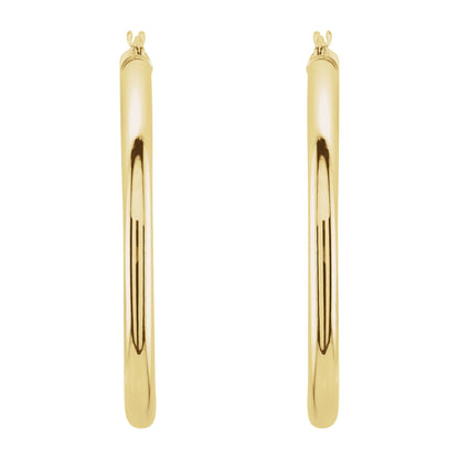 Tube Hoop Earrings 4