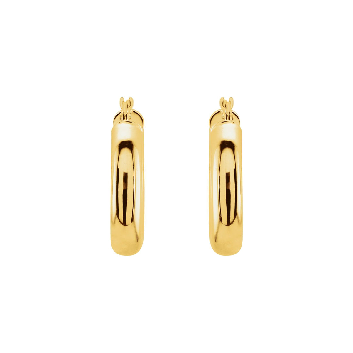 Tube Hoop Earrings