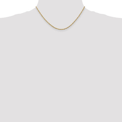 1.6mm Singapore Chain - Yellow Gold