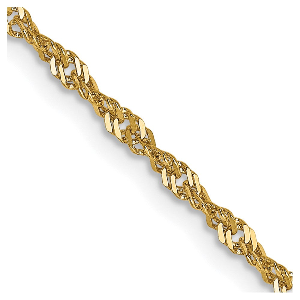 1.6mm Singapore Chain - Yellow Gold