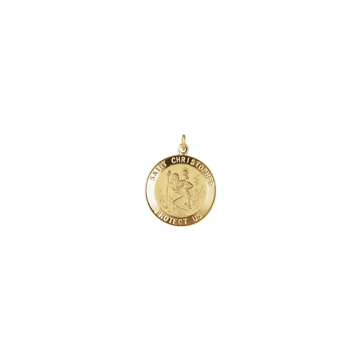 St. Christopher Medal Necklace or Pendant