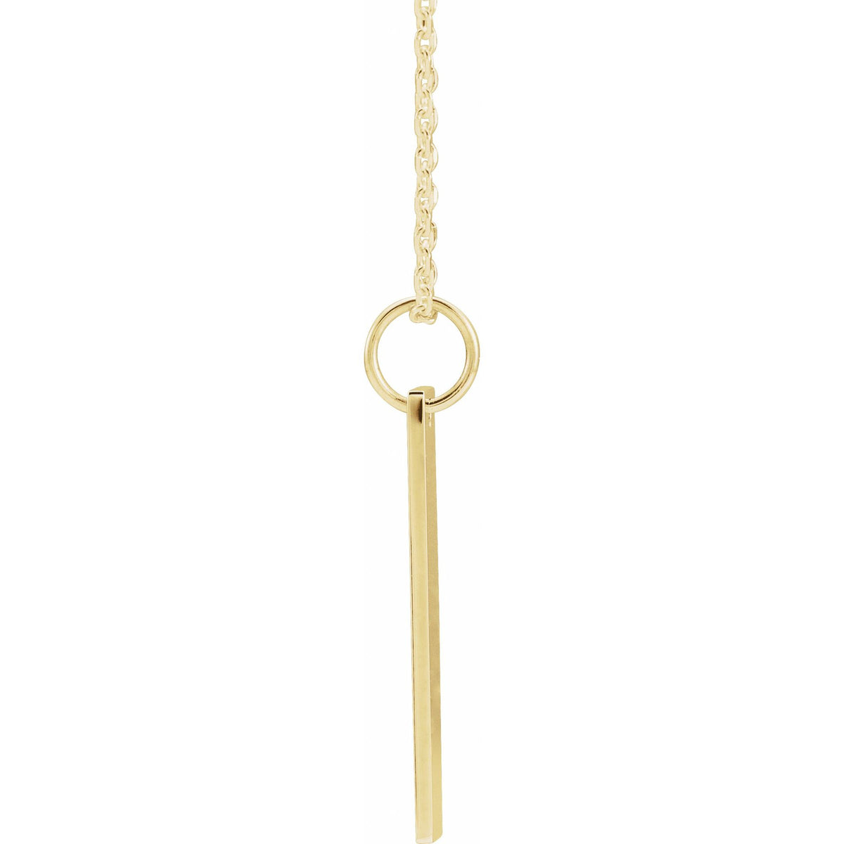 Engravable Bar 16-18" Necklace (20 x 5mm)