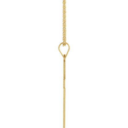 Cross 18" Necklace (29.4 x 13.8mm)