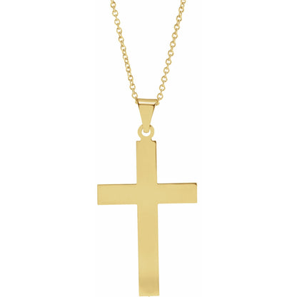 Cross 18" Necklace (36.8 x 17.7mm)