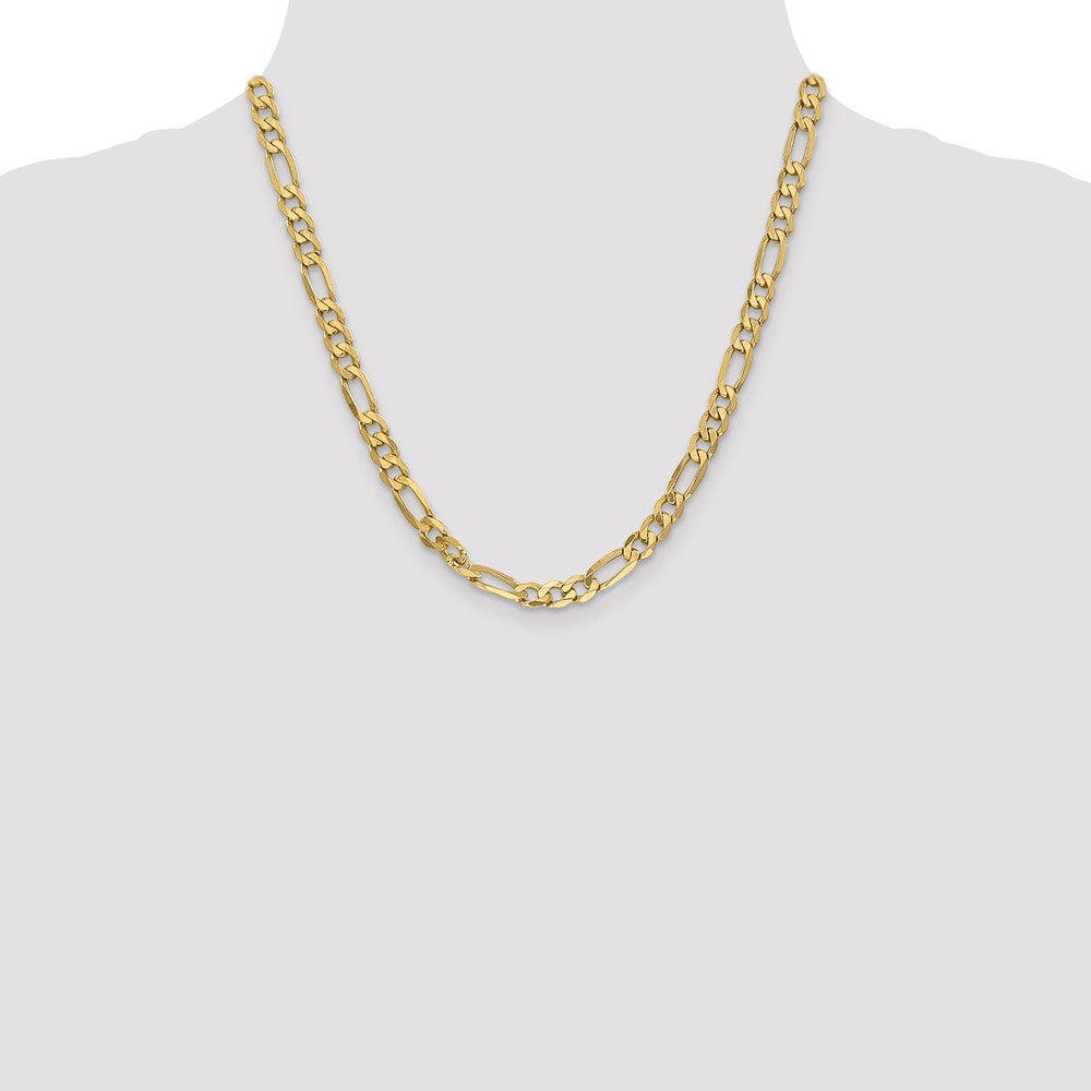 6.00mm Flat Figaro Chain