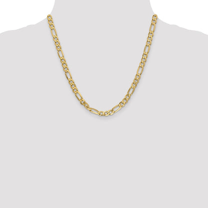 6.00mm Flat Figaro Chain