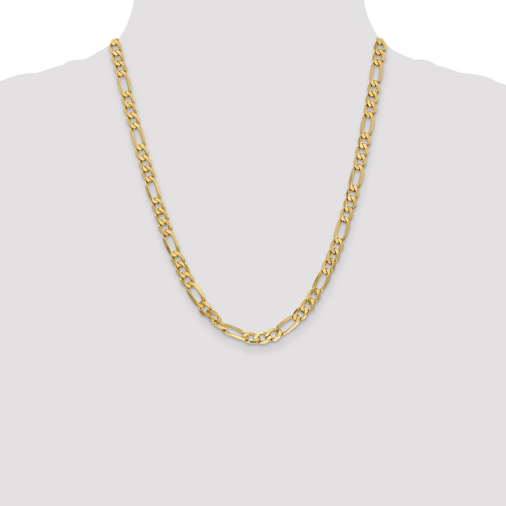 6.00mm Flat Figaro Chain