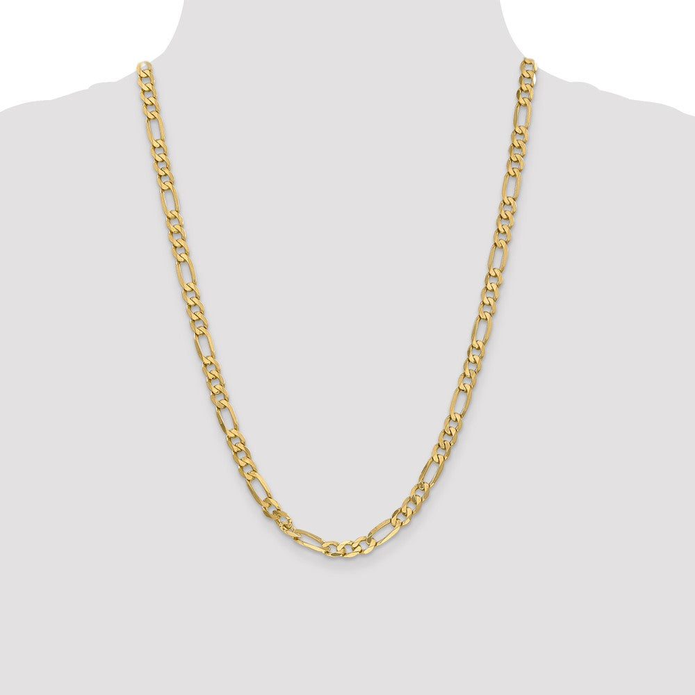6.00mm Flat Figaro Chain