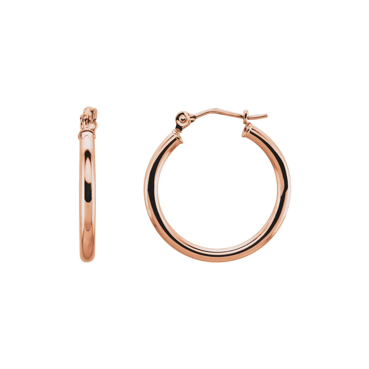 Tube Hoop Earrings 2