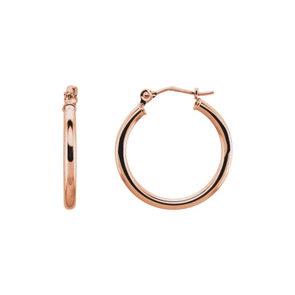 Tube Hoop Earrings 2