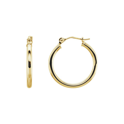 Tube Hoop Earrings 2