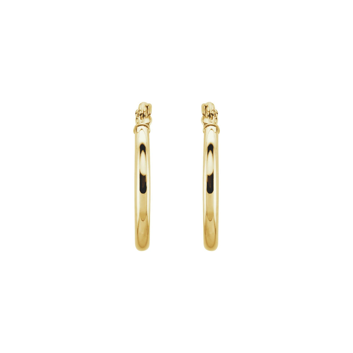 Tube Hoop Earrings 2