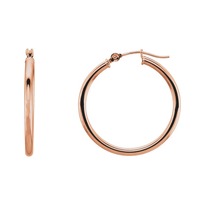 Tube Hoop Earrings 2
