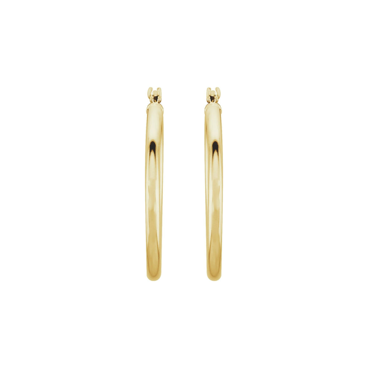 Tube Hoop Earrings 2