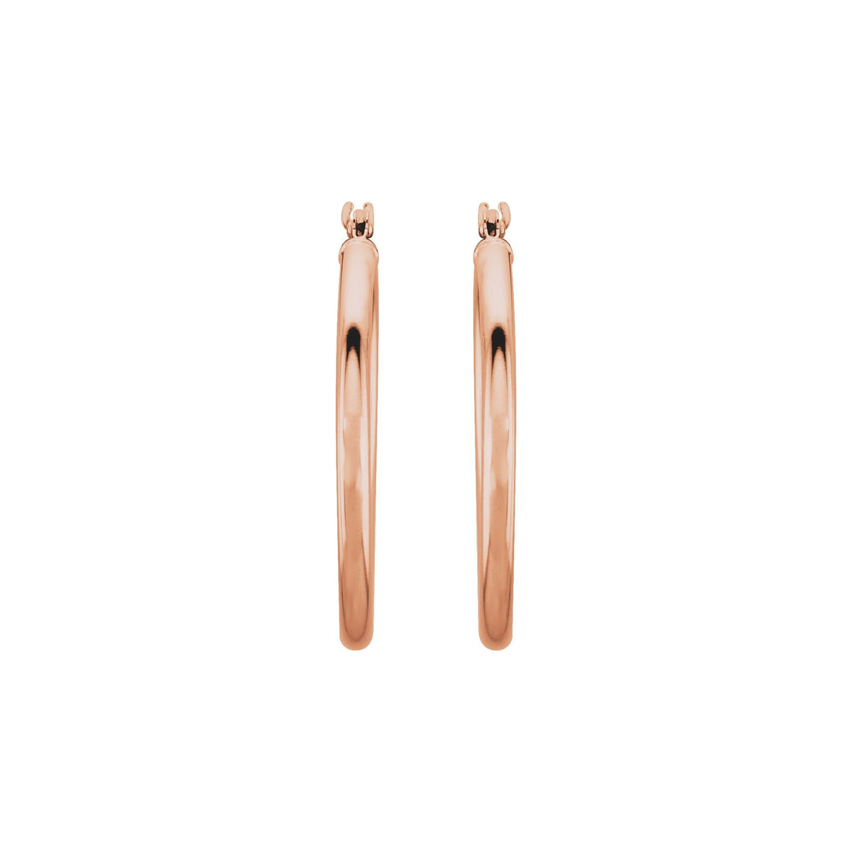 Tube Hoop Earrings 2