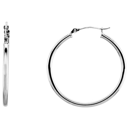 Tube Hoop Earrings 2