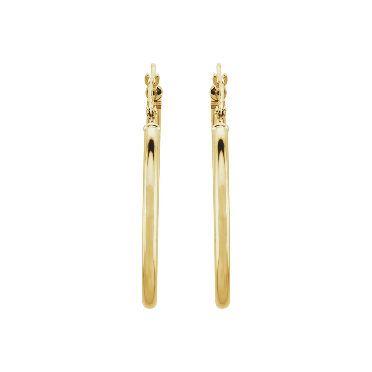 Tube Hoop Earrings 2