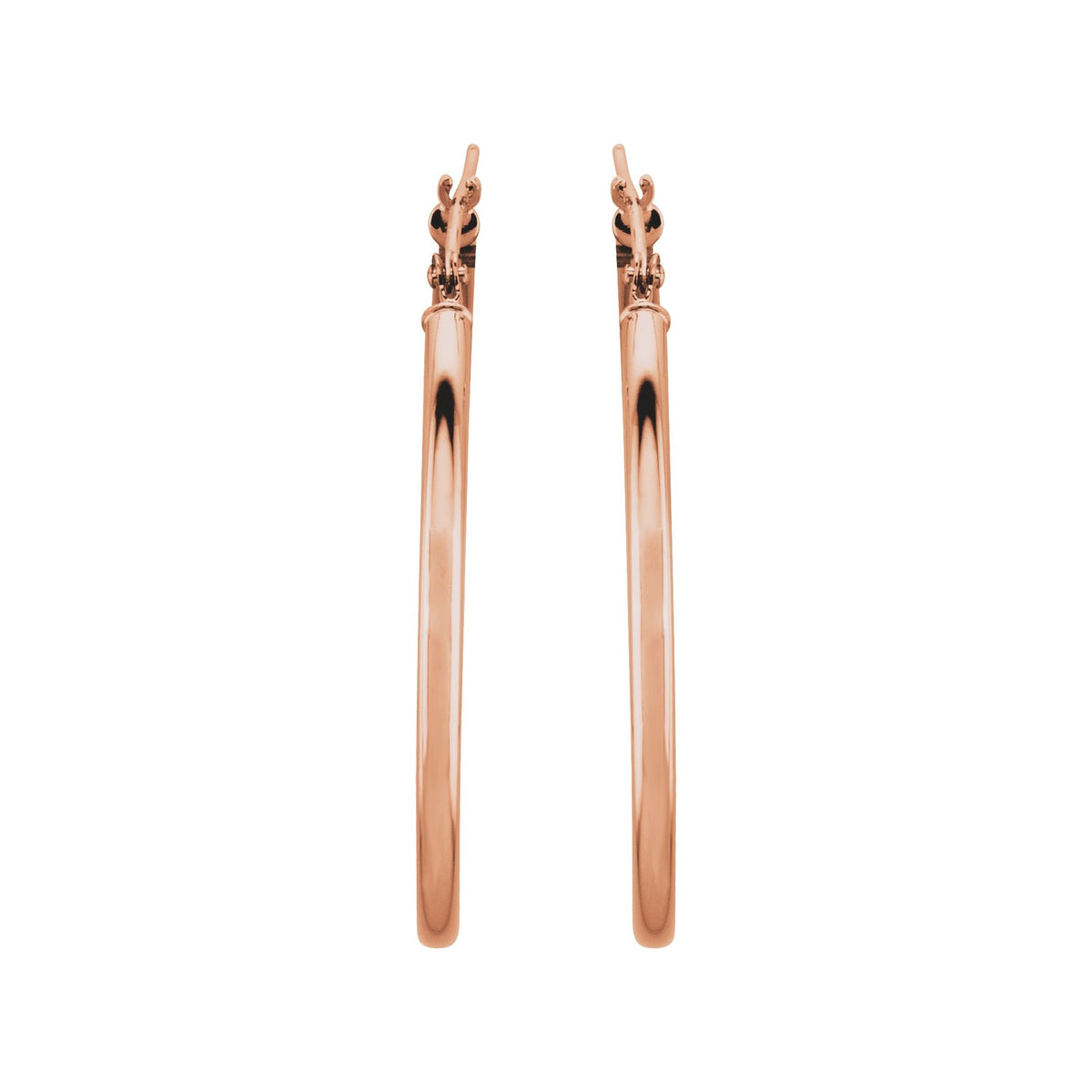 Tube Hoop Earrings 2