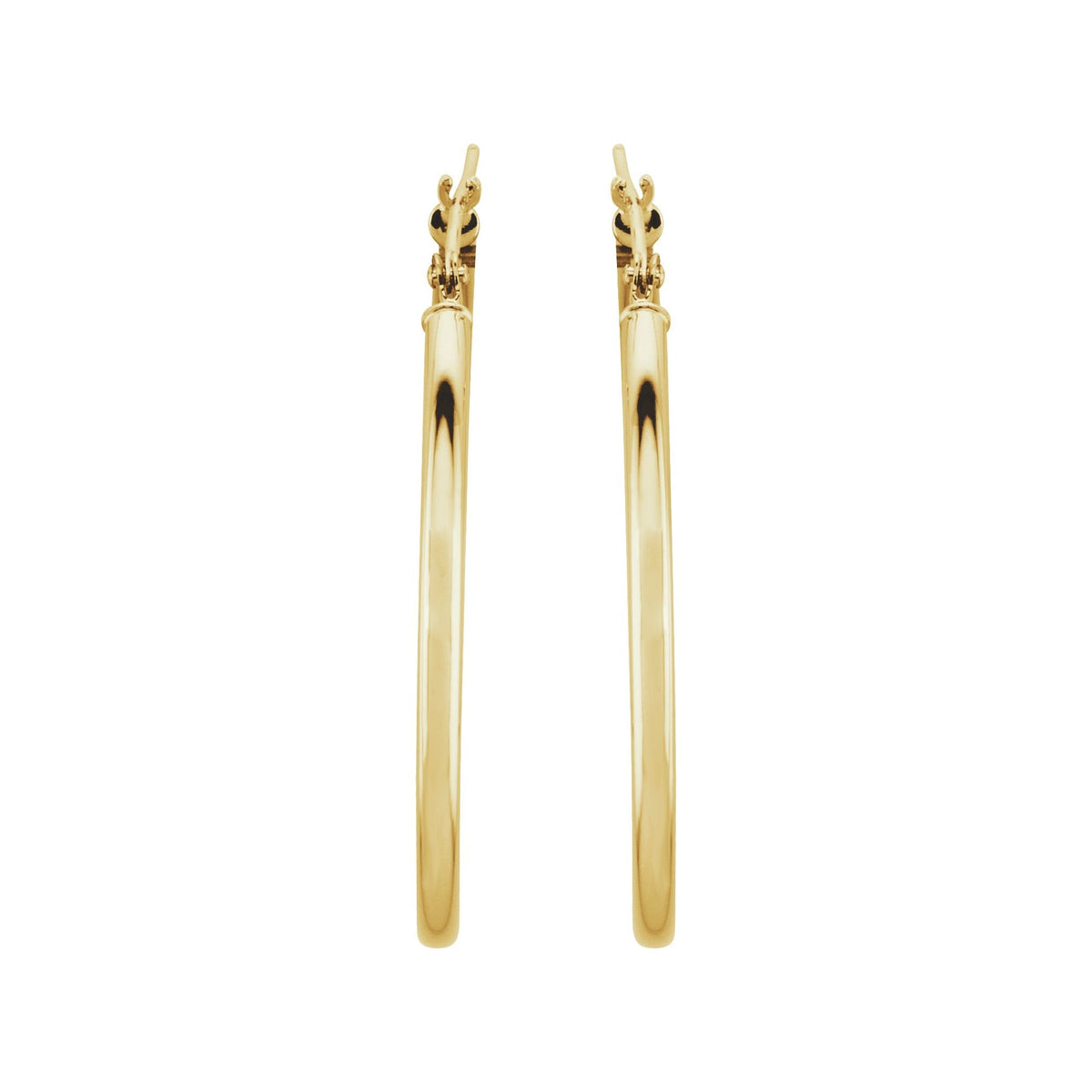 Tube Hoop Earrings 2
