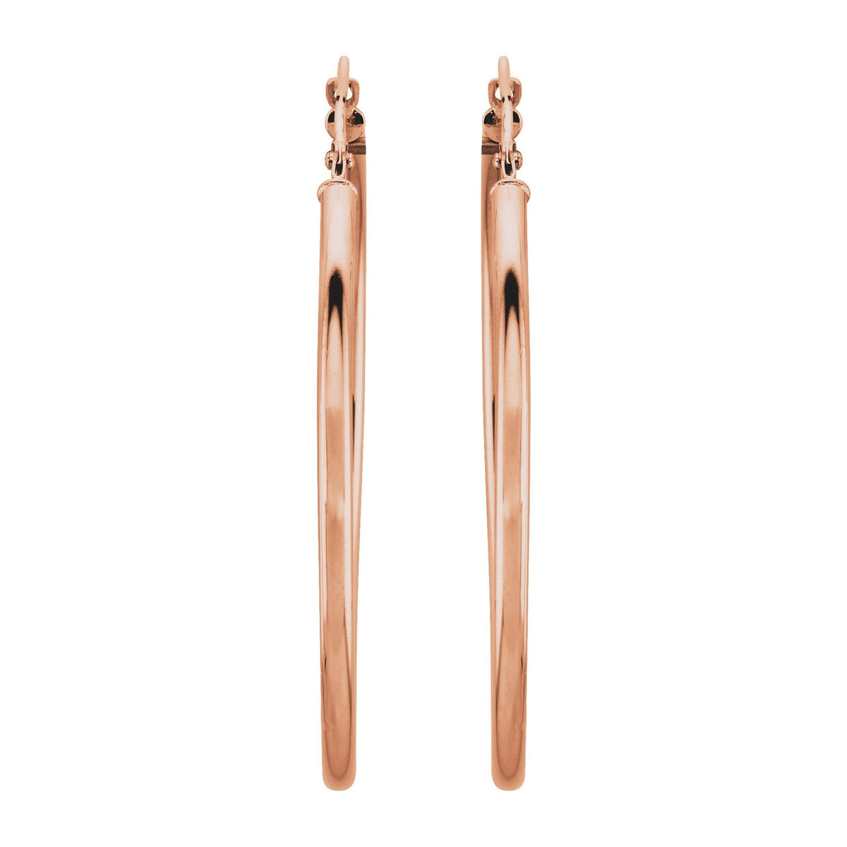 Tube Hoop Earrings 2