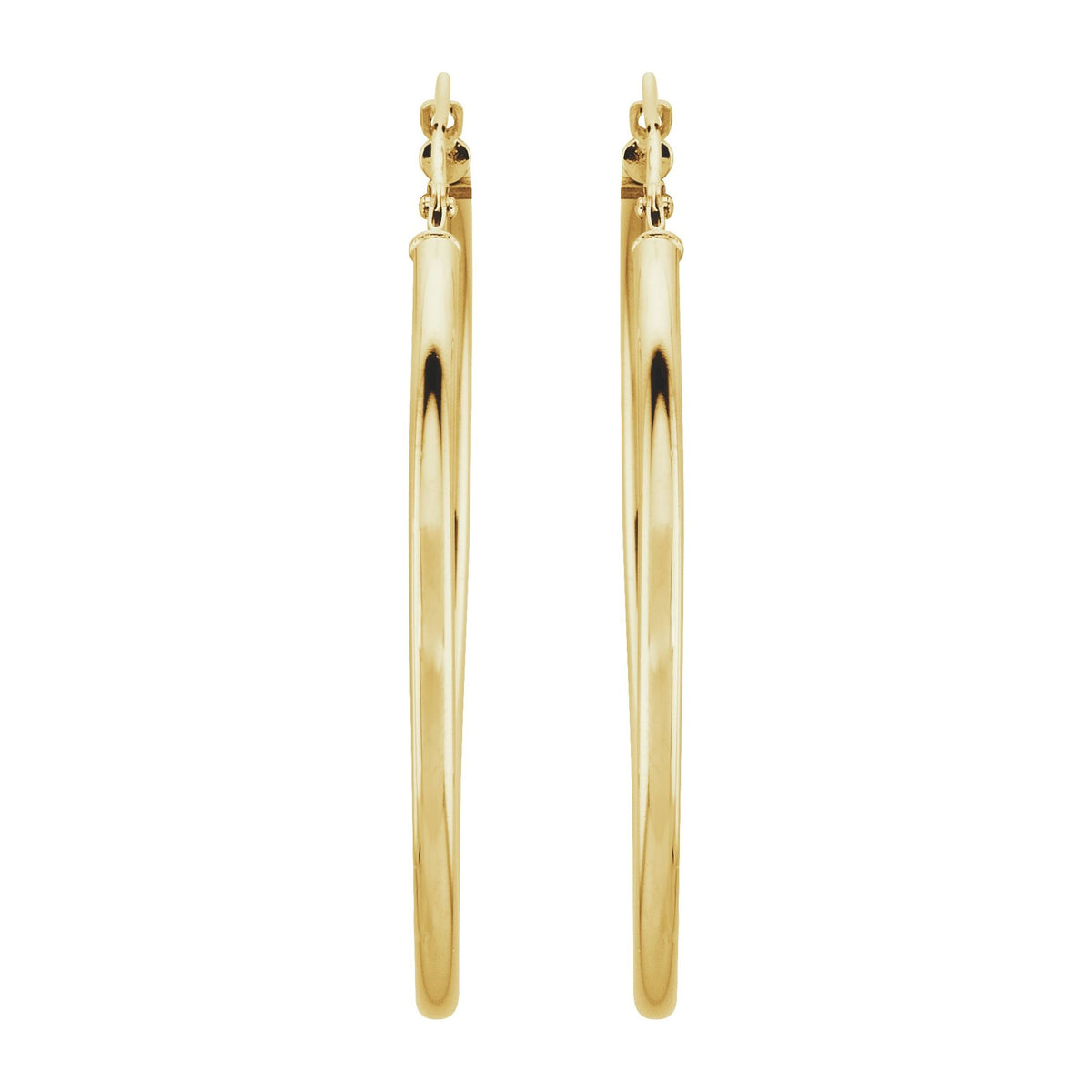 Tube Hoop Earrings 2