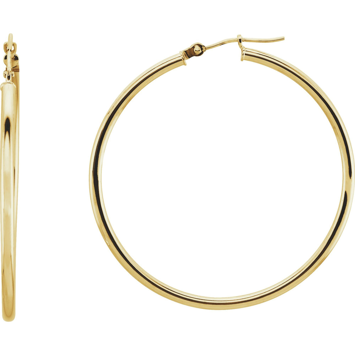 Tube Hoop Earrings 2