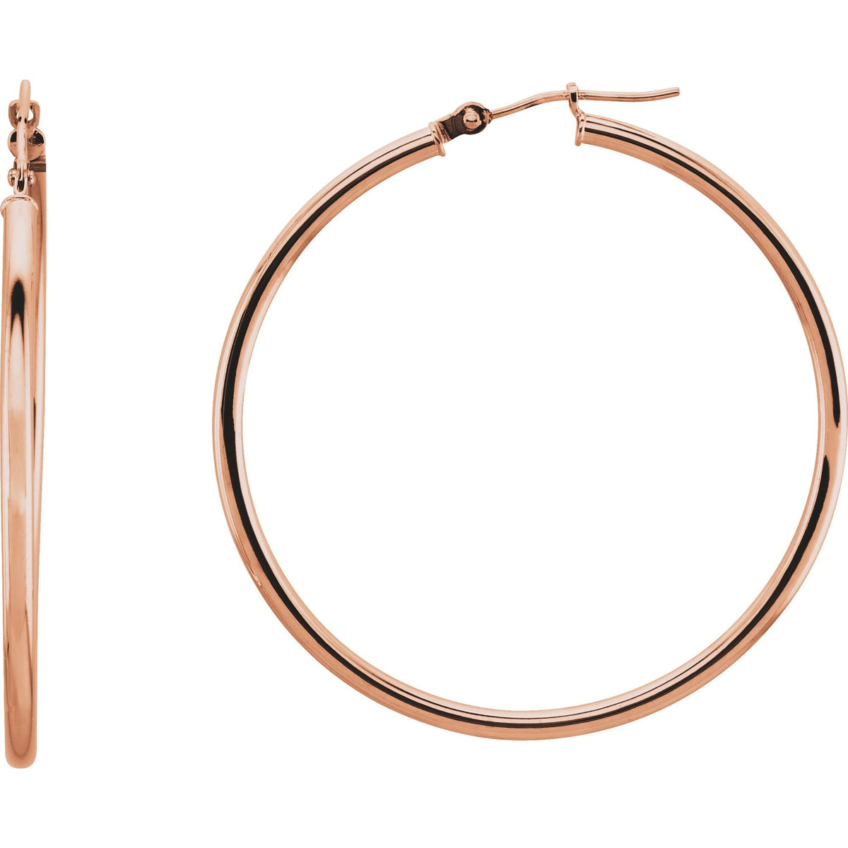 Tube Hoop Earrings 2