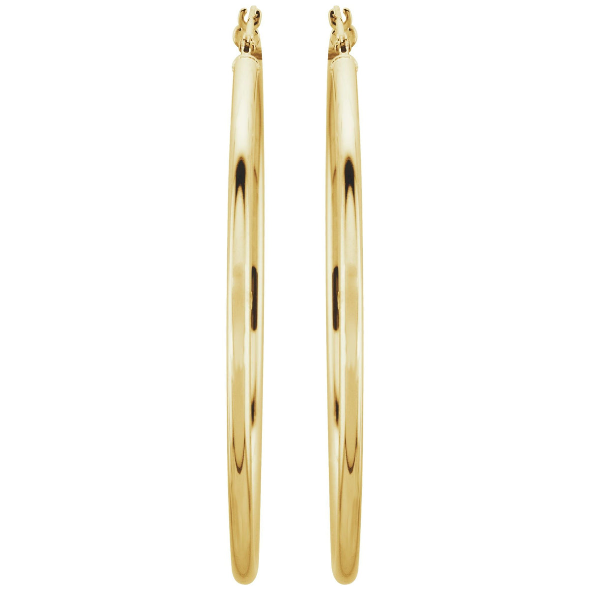 Tube Hoop Earrings 2