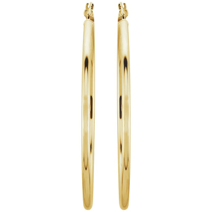 Tube Hoop Earrings 2