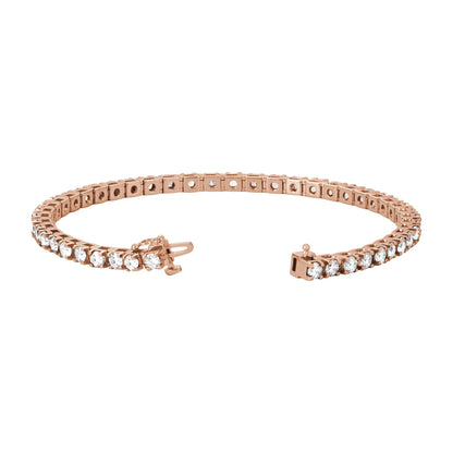 4 3/4 CTW Natural Diamond Line 7" Bracelet