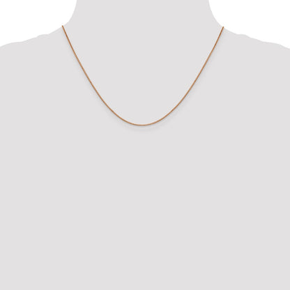.8mm Box with Lobster Clasp Chain - Rose Gold
