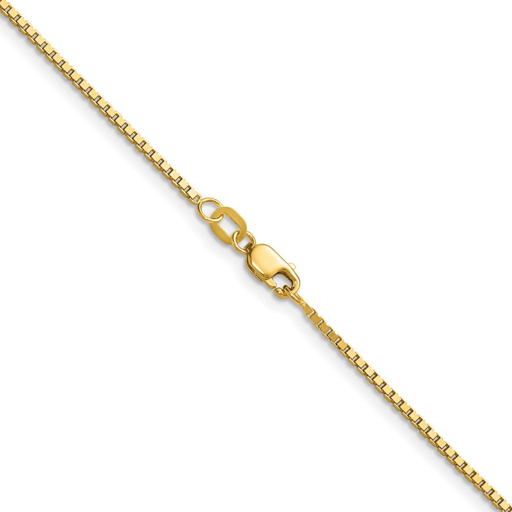 1.2mm Box Chain - Yellow Gold