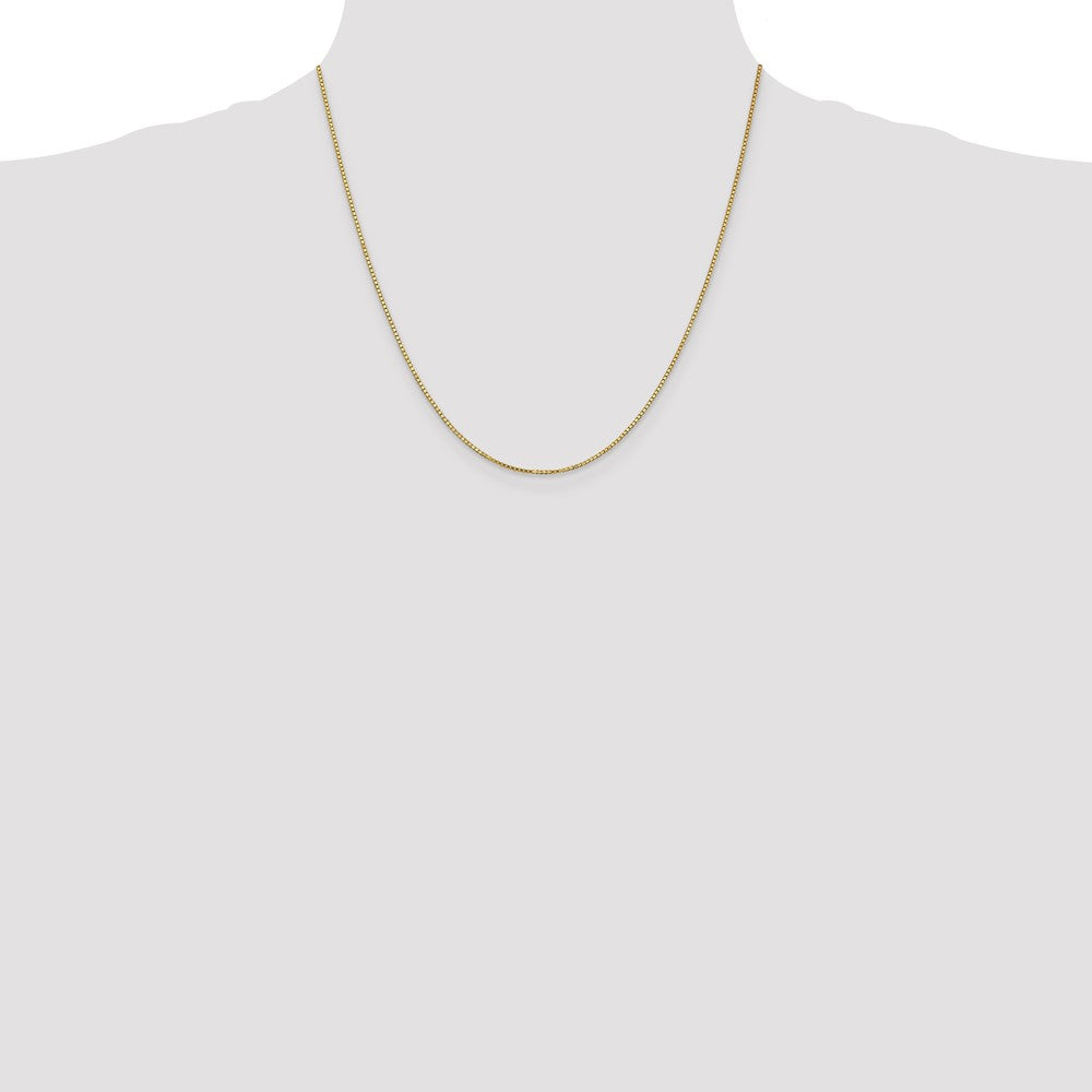 1.2mm Box Chain - Yellow Gold