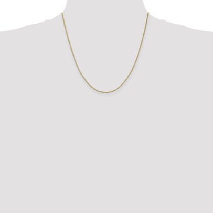 1.2mm Box Chain - Yellow Gold