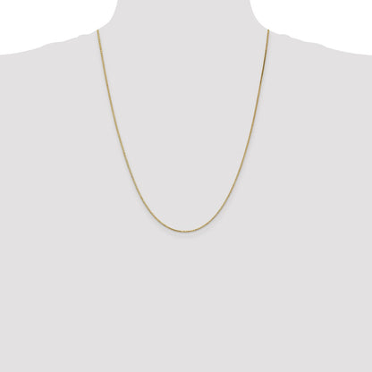 1.2mm Box Chain - Yellow Gold
