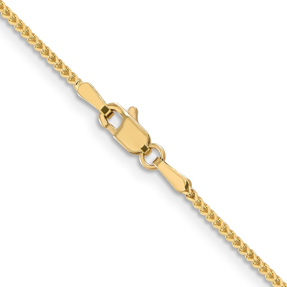 1.1mm Franco Chain - Yellow Gold