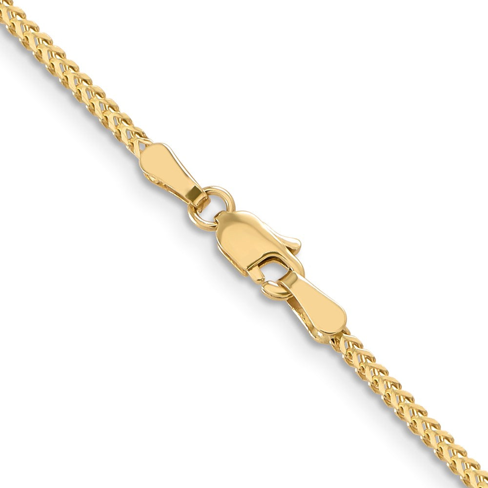 1.25mm Franco Chain - Yellow Gold