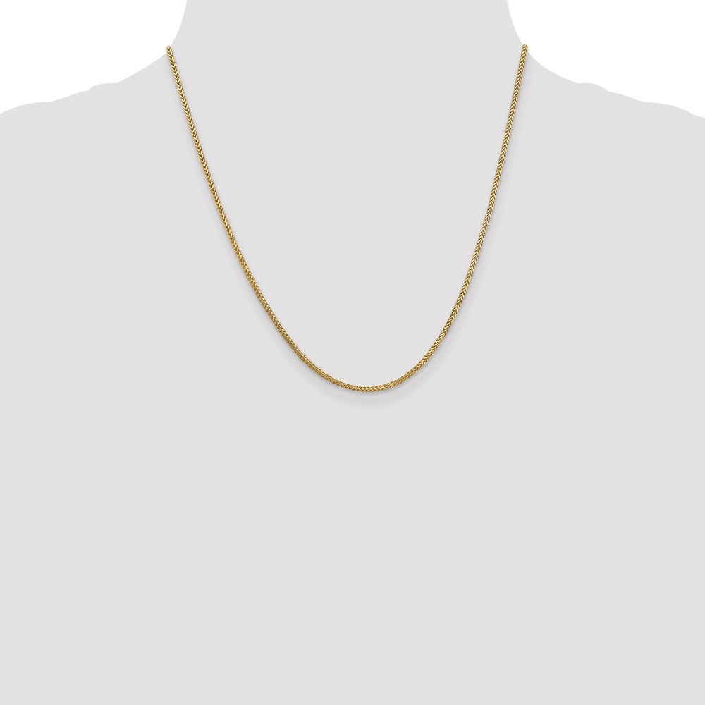 1.25mm Franco Chain - Yellow Gold