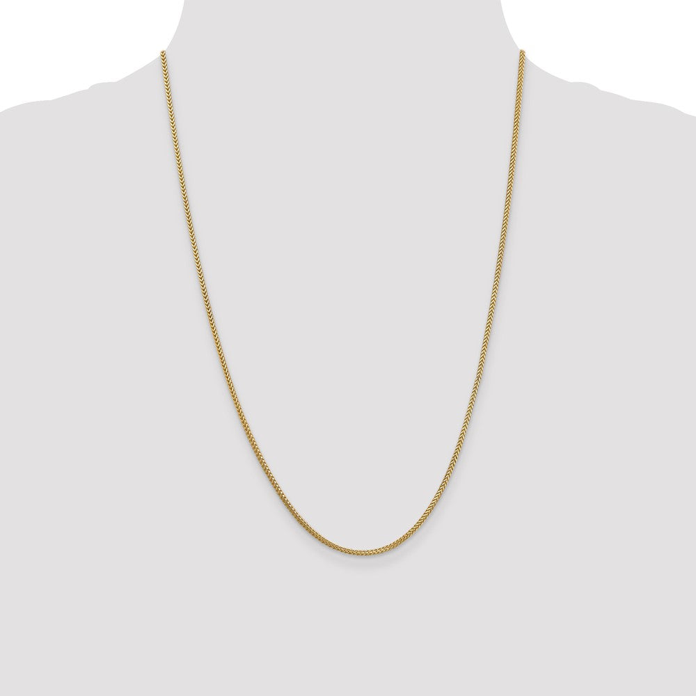 1.25mm Franco Chain - Yellow Gold