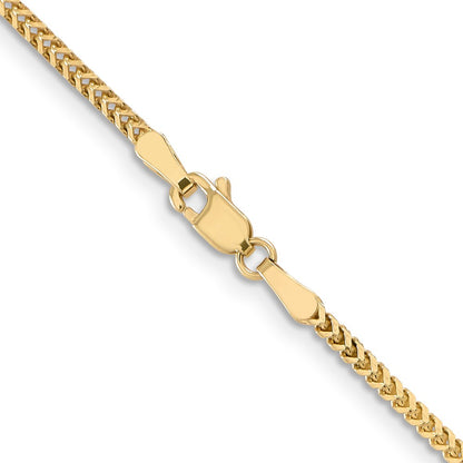 1.5mm Franco Chain - Yellow Gold