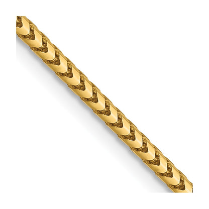 1.5mm Franco Chain - Yellow Gold