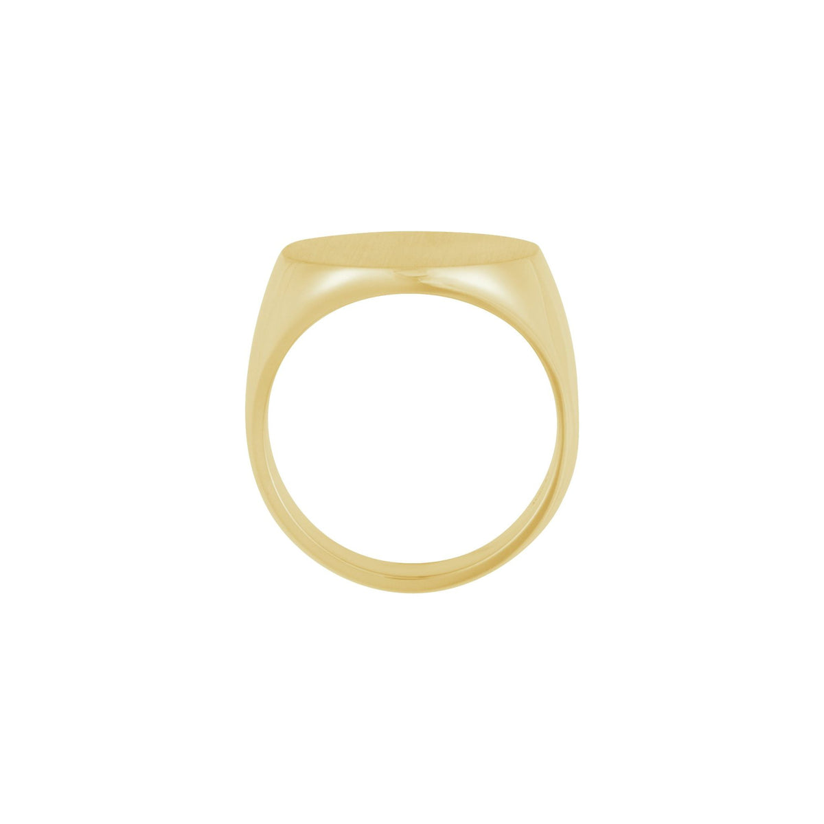 18 mm Round Signet Ring