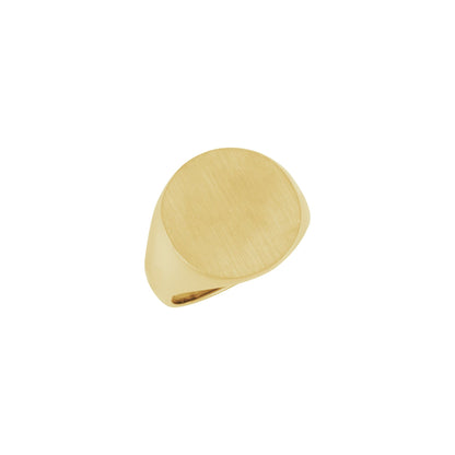 18 mm Round Signet Ring